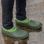 Michigan Green Neoprene Garden Boots Slip On Waterproof Outdoor Shoe