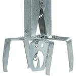 4 Pack of Woodside Heavy Duty Mole Claw Scissor Traps Fast Humane Kill