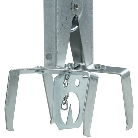 4 Pack of Woodside Heavy Duty Mole Claw Scissor Traps Fast Humane Kill