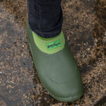 Michigan Green Neoprene Garden Boots Slip On Waterproof Outdoor Shoe