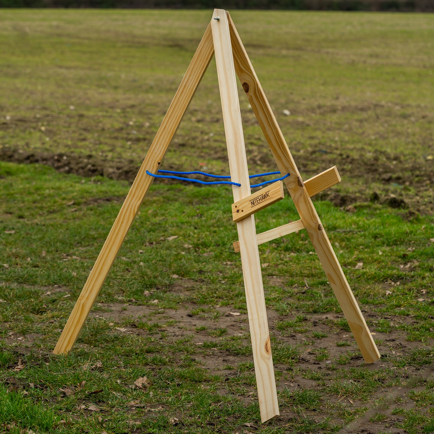Nitehawk Wooden Foldable A-Frame Archery Target Tripod Stand