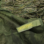 Nitehawk Woodland Camo Ghillie Net, Hunting Shooting Hide Netting, 4m x 1.5m