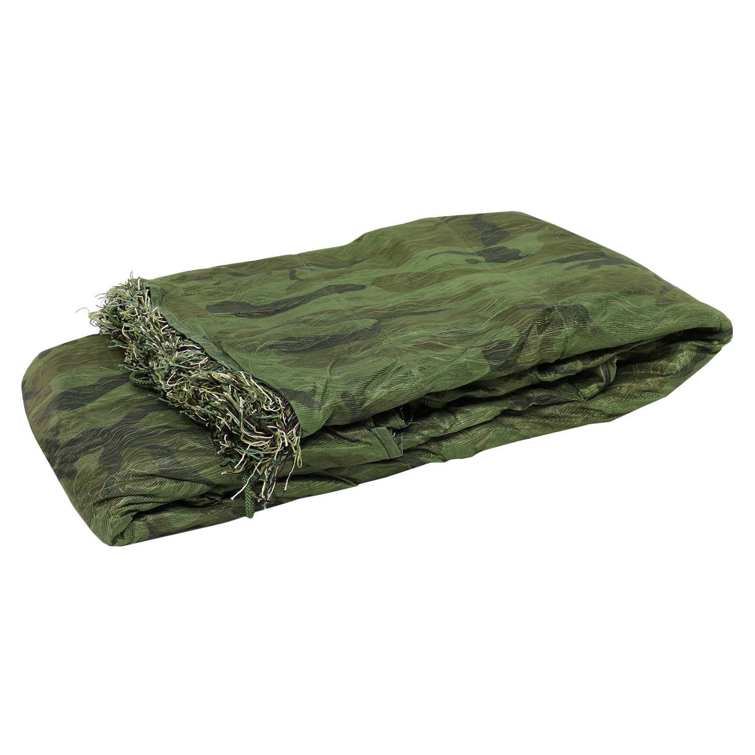 Nitehawk Woodland Camo Ghillie Net, Hunting Shooting Hide Netting, 4m x 1.5m