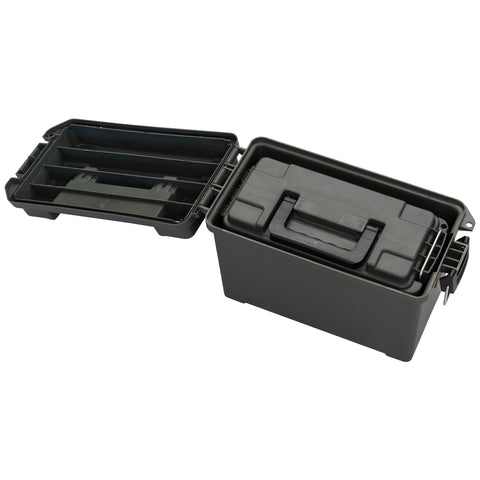 Nitehawk Durable & Lockable Ammunition Ammo/Tool Storage Box – Set of 2