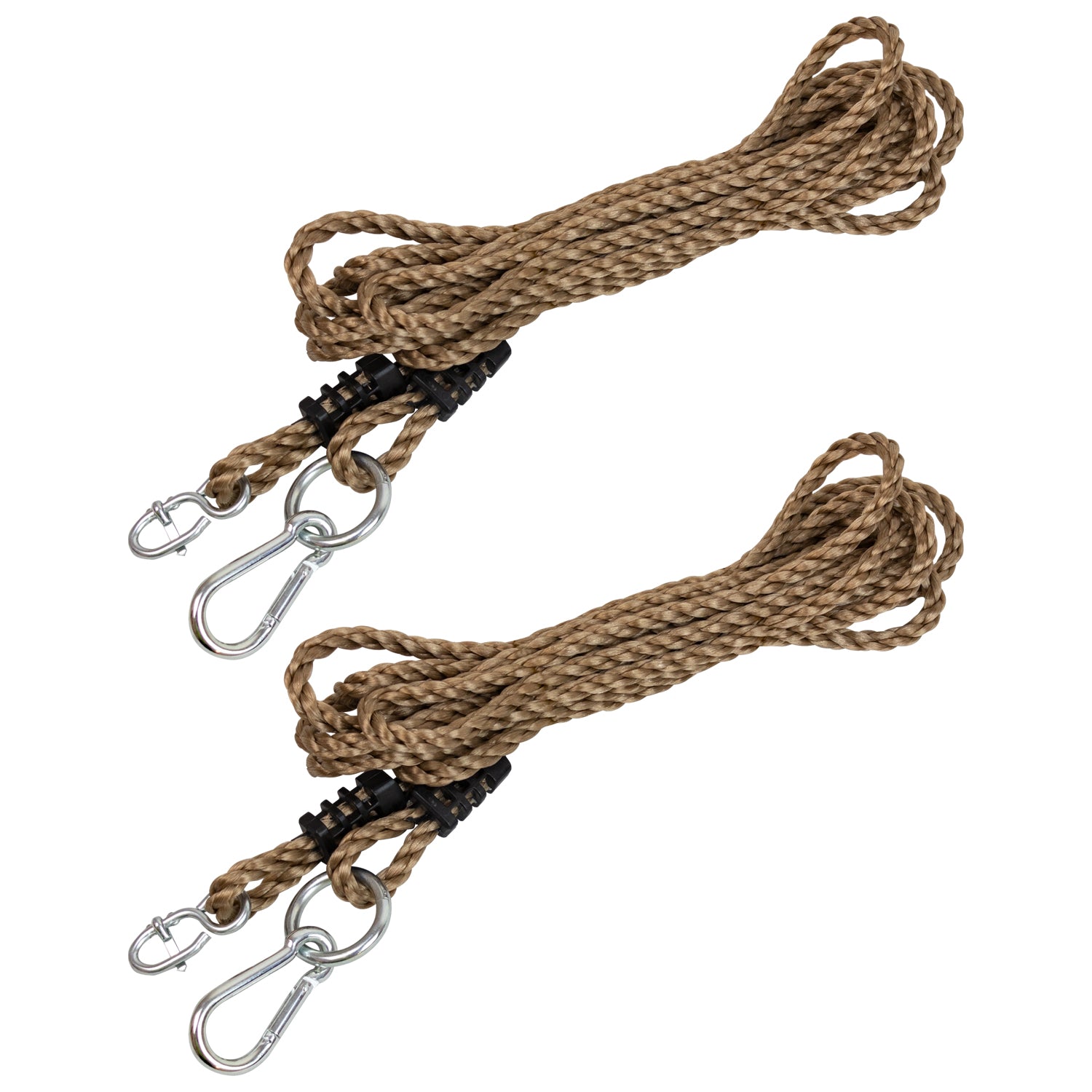 Woodside Childrens/Kids Garden Tree Swing Conversion/Extension Ropes (pack of 2)