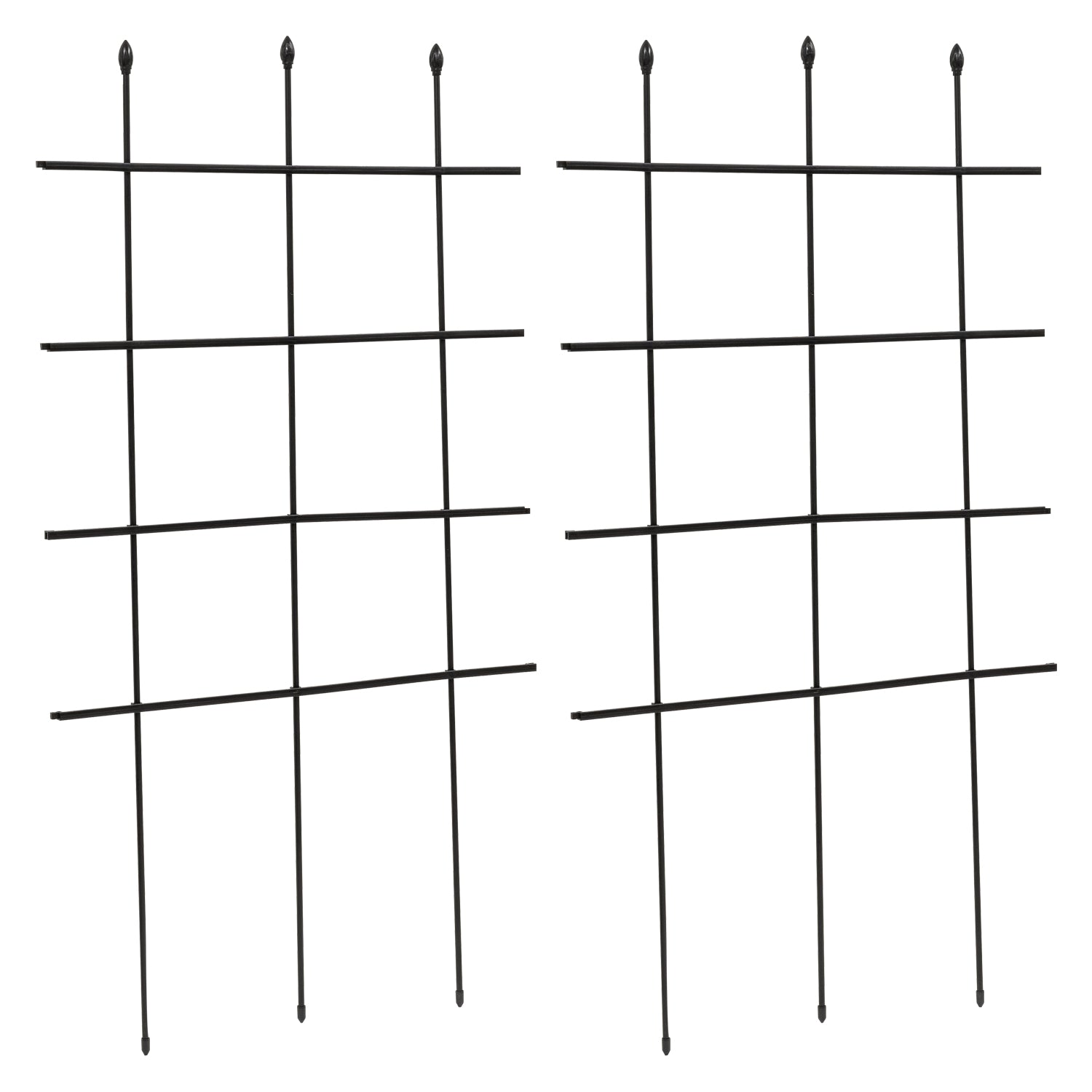 Woodside Multifunctional Plant Trellis/Cage for Climbing Tomato Plants 2 Pack