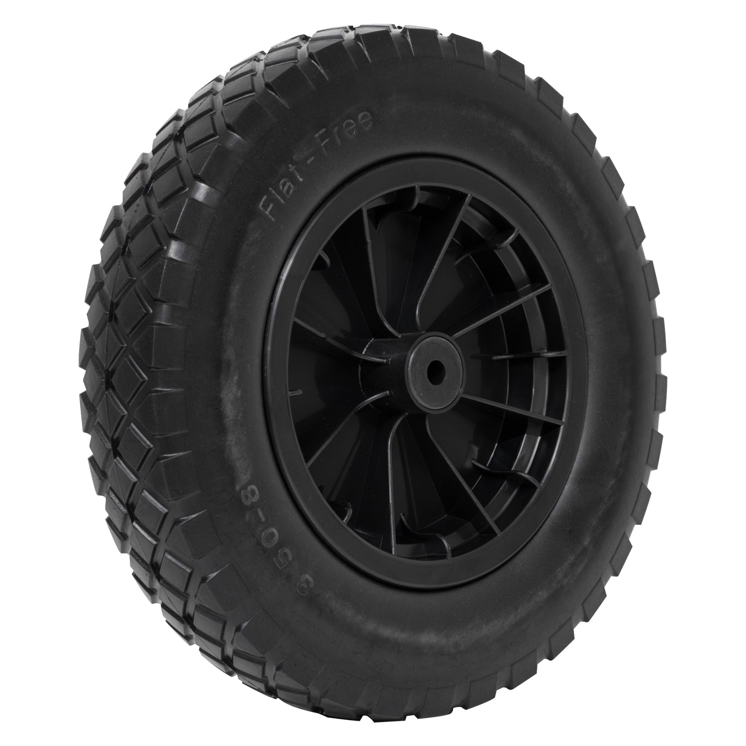 Woodside 14†Replacement Wheelbarrow Wheel, Heavy Duty Puncture Proof Tyre