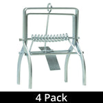 4 Pack of Woodside Heavy Duty Mole Claw Scissor Talpex Traps Fast Humane Kill