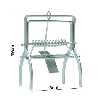 8 Pack of Woodside Heavy Duty Mole Claw Scissor Talpex Traps Fast Humane Kill