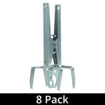 8 Pack of Woodside Heavy Duty Mole Claw Scissor Traps Fast Humane Kill