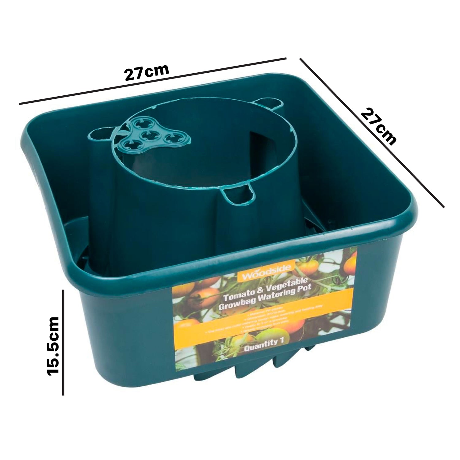 Woodside Tomato & Vegetable Growbag Watering Pots (pack of 6)