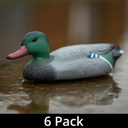 Nitehawk 6 x Floating 14" Hunting Shooting Male/Mallard/Drake Duck Decoy