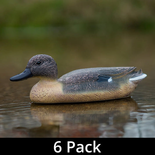Nitehawk 6 x Floating 14" Hunting Shooting Female Duck Decoy