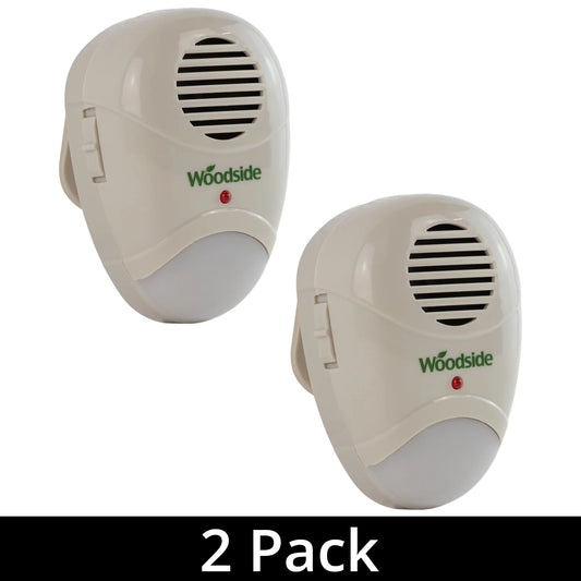 2 x Plug-In Mouse/Rat/Rodent Repeller Ultrasonic Repellent Pest Deterrent