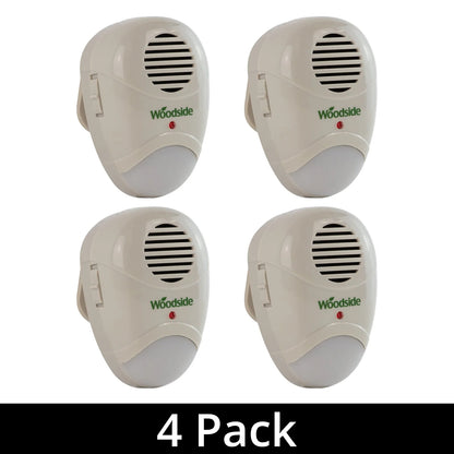 4 x Plug-In Mouse/Rat/Rodent Repeller Ultrasonic Repellent Pest Deterrent