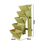 Woodside Welborne 5 Tier Garden Herb Planter