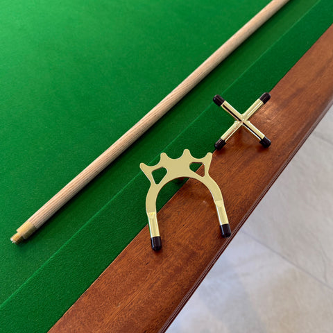 Wollowo Snooker & Pool Cue Rest Billiards Bridge w/ Removable Heads Cross & Spider