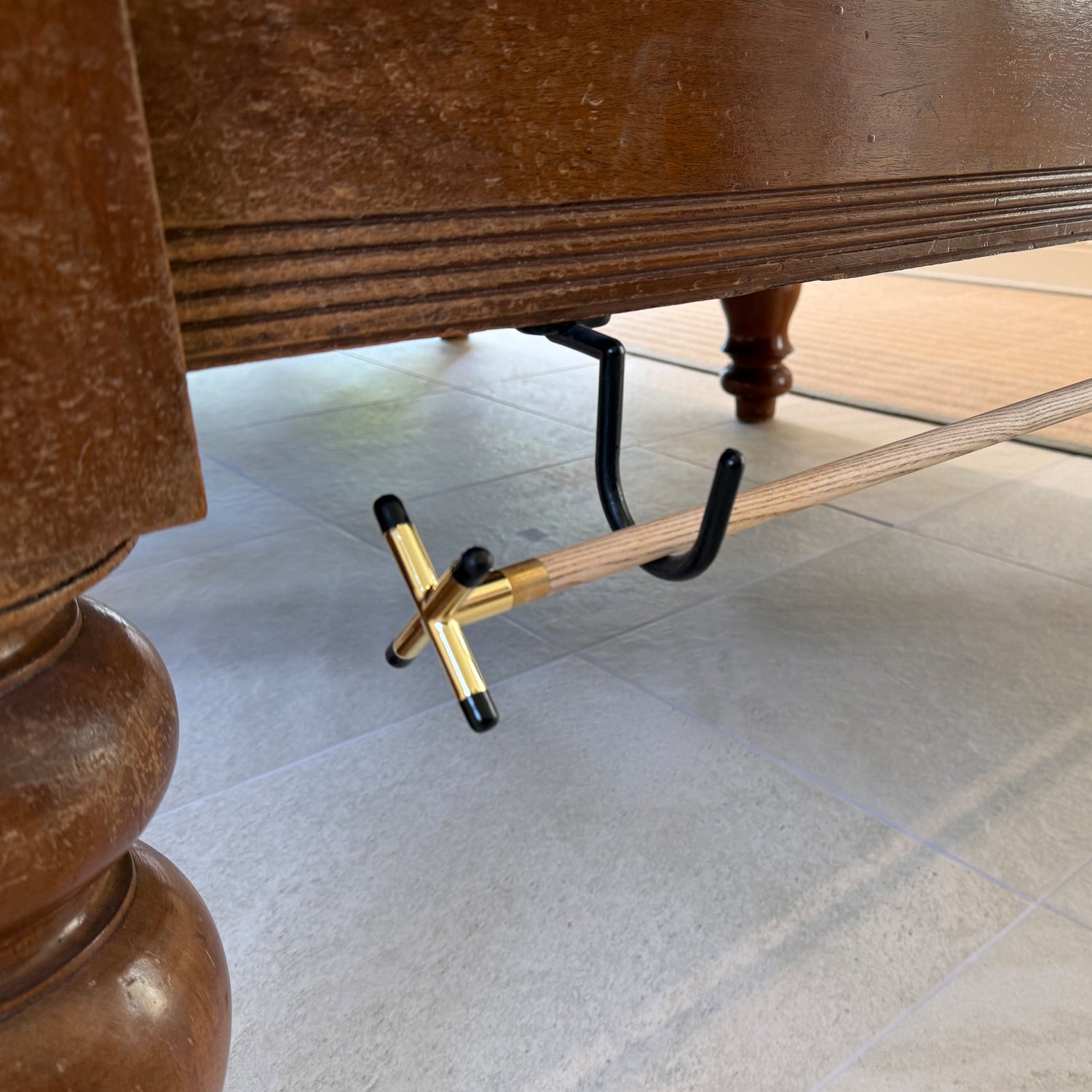 Wollowo Snooker & Pool Cue Rest Billiards Bridge w/ Removable Heads Cross & Spider