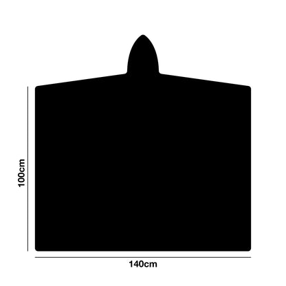 Nitehawk Woodland Camouflage Ghillie Suit Cloak/Poncho for Hunting & Paintball