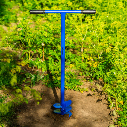 Woodside Manual Garden Earth Auger 150mm Fence Post Hole Digger Hand Drill