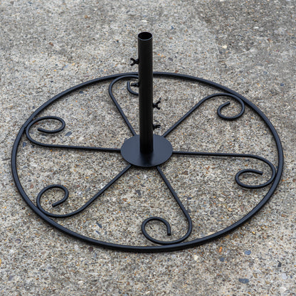 Woodside Heavy Duty Bird Feeding Station Patio Stand, Large 60cm Diameter Base