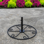 Woodside Heavy Duty Bird Feeding Station Patio Stand, Large 60cm Diameter Base