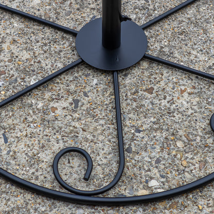 Woodside Heavy Duty Bird Feeding Station Patio Stand, Large 60cm Diameter Base