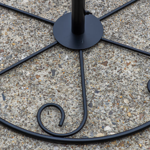 Woodside Heavy Duty Bird Feeding Station Patio Stand, Large 60cm Diameter Base