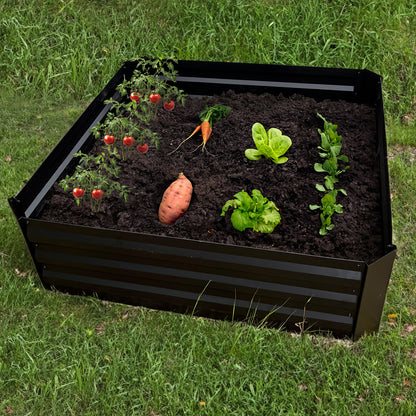 Raised Garden Planter Steel Grow Bed for Plants/Veg/Herbs 300L Planting Box