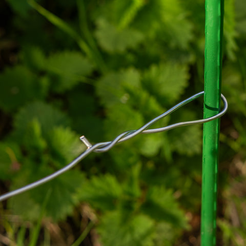 Woodside Galvanised Steel Garden Wire for Plants, DIY & Fencing – 1.2mm x 50m