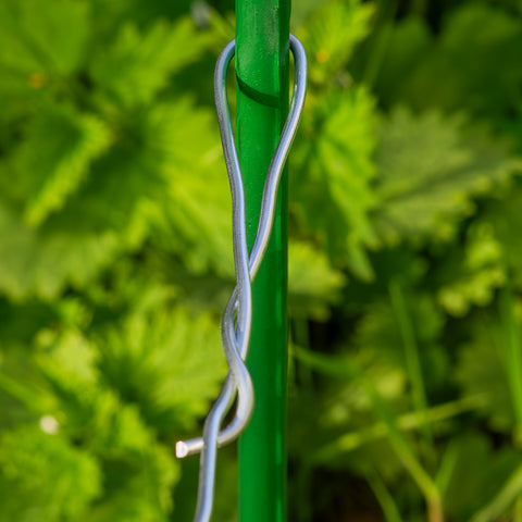 Woodside Galvanised Steel Garden Wire for Plants, DIY & Fencing – 1.2mm x 50m