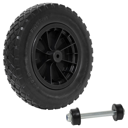 Woodside 14" Replacement Wheelbarrow Wheel, Heavy Duty Puncture Proof Tyre