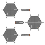 Andes Waterproof Camping Tent/Awning Groundsheet, Multi Purpose Tarpaulin