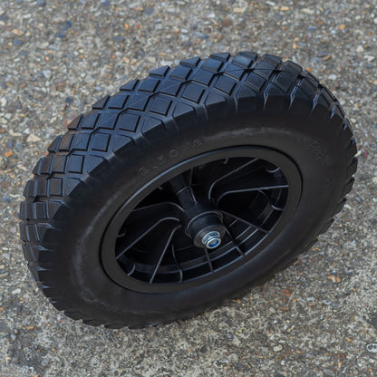 Woodside 14†Replacement Wheelbarrow Wheel, Heavy Duty Puncture Proof Tyre