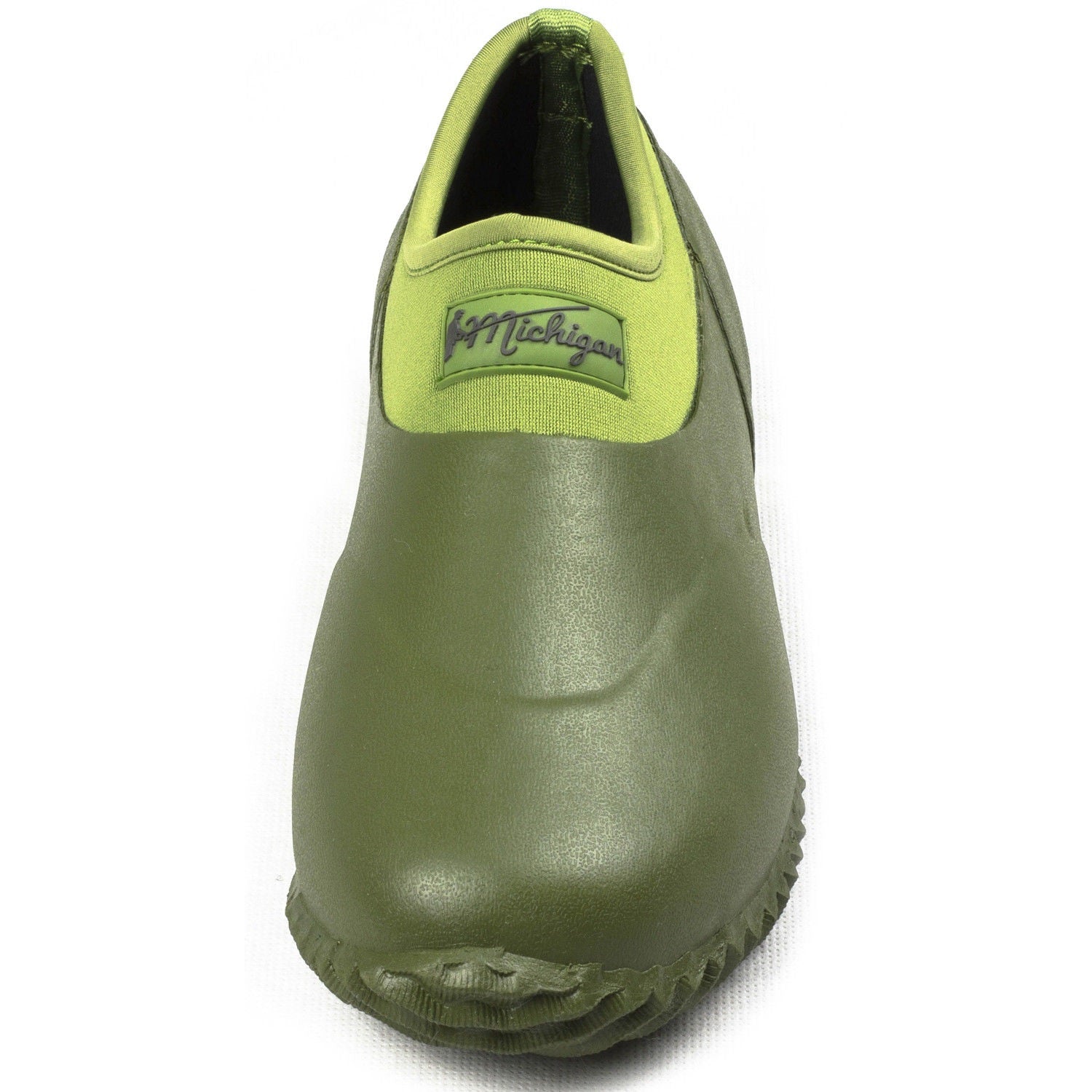 Michigan Green Neoprene Garden Boots Slip On Waterproof Outdoor Shoe