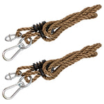 Woodside Childrens/Kids Garden Tree Swing Conversion/Extension Ropes (pack of 2)