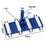 Woodside Universal Weighted Swimming Pool Vacuum Suction Head with Pivot