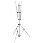 Andes 4 Arm Aluminium Rotary Camping Clothes Airer 16m Washing Line Drying Rack