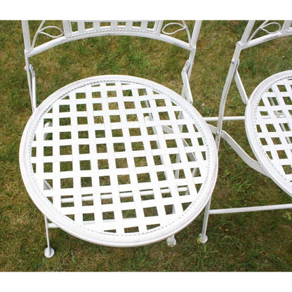 Maribelle Round Garden Chairs x 4