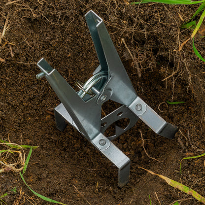 8 Pack of Woodside Heavy Duty Mole Claw Scissor Traps Fast Humane Kill