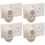 4 x Plug-In Mouse/Rat/Rodent Repeller Ultrasonic Repellent Pest Deterrent