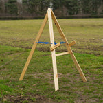 Nitehawk Wooden Foldable A-Frame Archery Target Tripod Stand
