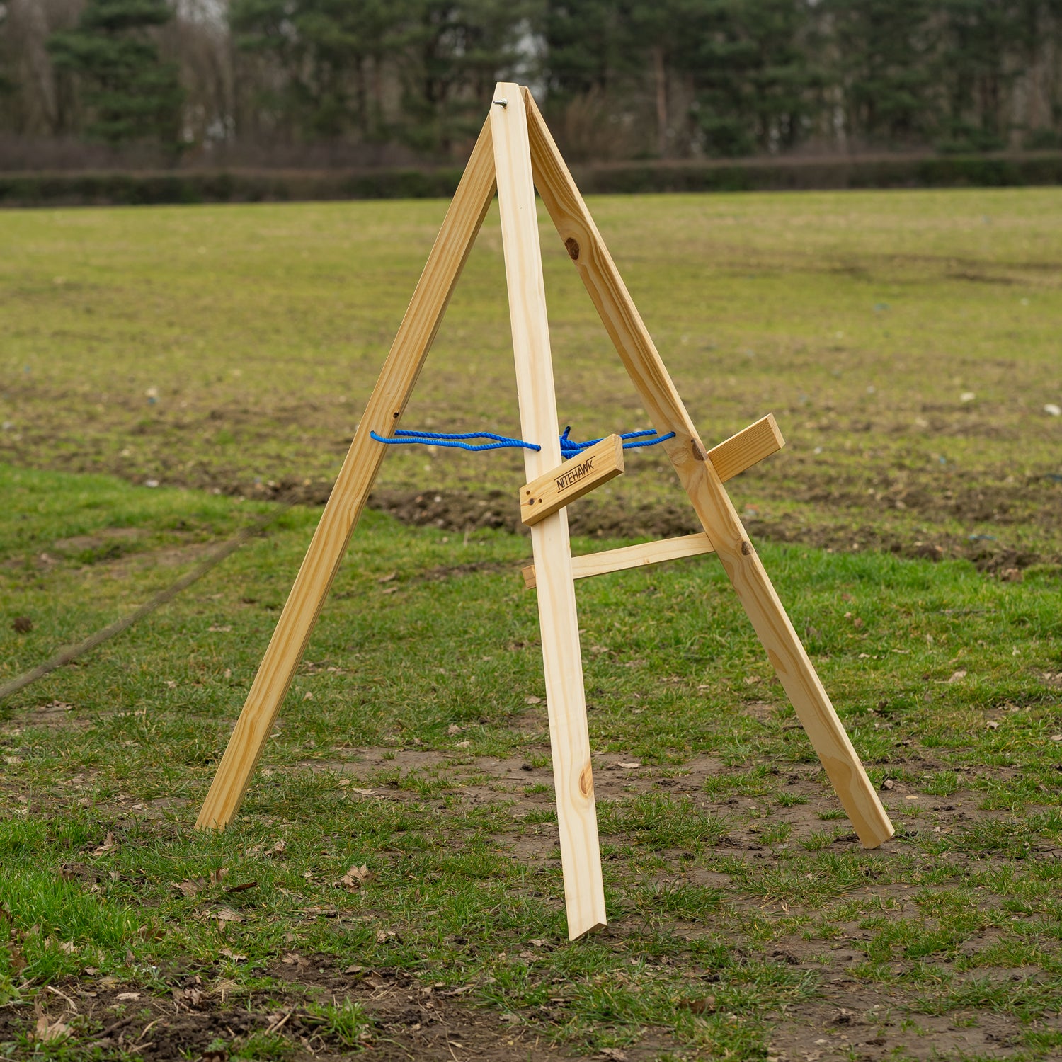Nitehawk Wooden Foldable A-Frame Archery Target Tripod Stand