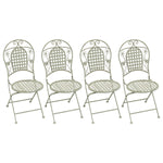 Maribelle Round Garden Chairs x 4