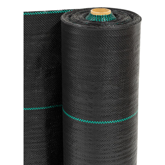 Woodside 100GSM Weed Control Fabric Heavy Duty Garden Border Landscaping Cover Membrane