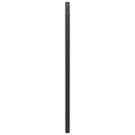 Woodside 35mm Replacement Parasol Pole 105cm Powder Coated Aluminium Garden Umbrella