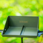 Nitehawk Hunting Hide Tray – Durable Steel Ammo Tray with Hooks & Divider