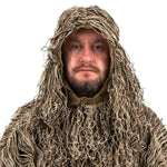 Nitehawk Woodland Camouflage Ghillie Suit Cloak/Poncho for Hunting & Paintball
