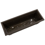 Woodside Dereham 4 Tier Wheeled Metal Garden Planter Flower Display Stand