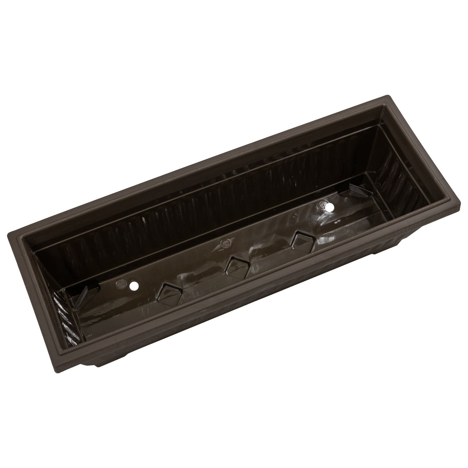 Woodside Dereham 4 Tier Wheeled Metal Garden Planter Flower Display Stand